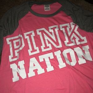 Pink shirt!